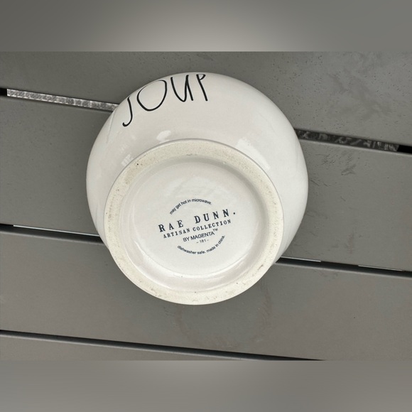 Rae Dunn by Magenta Soup Bowl 16 Oz - Picture 6 of 8